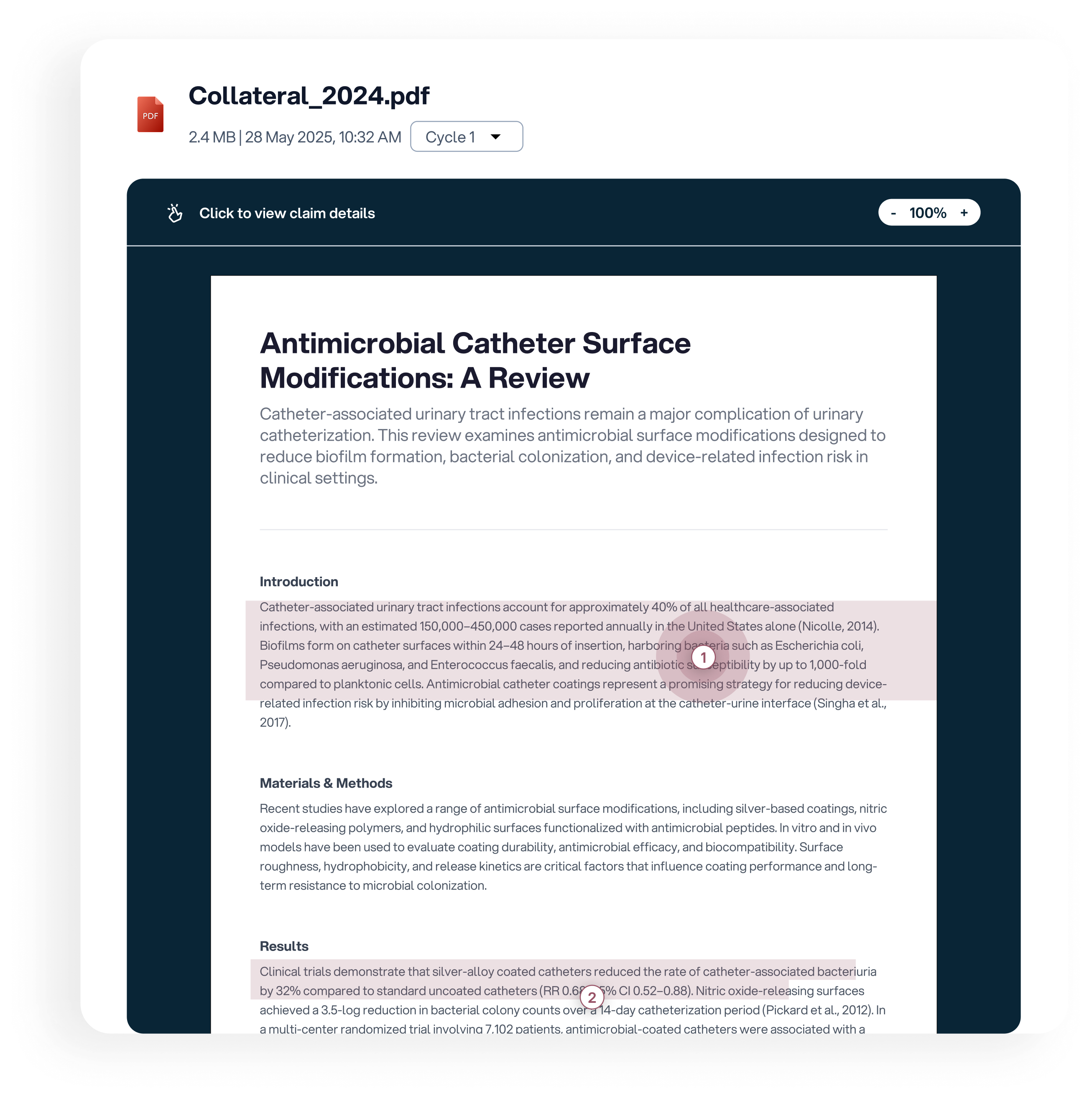 Collateral PDF Content